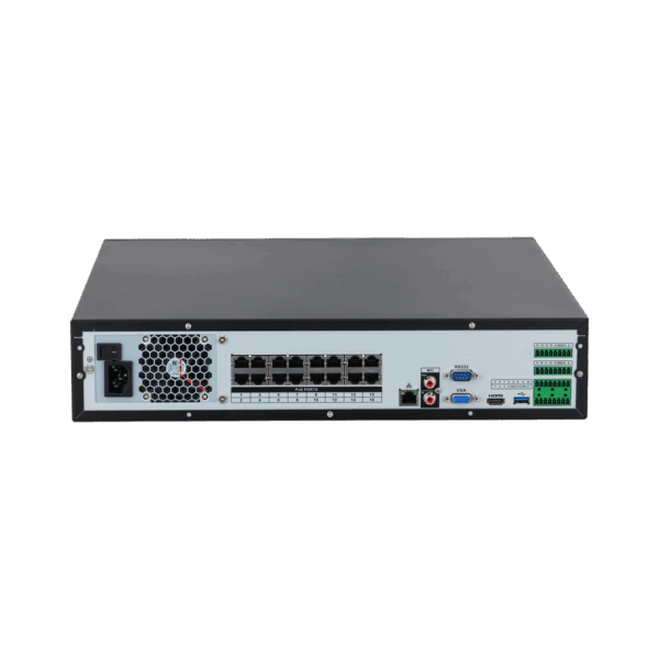 DHI-NVR4816-16P-4KS2I_3 Dahua 16 Channel 2U 16PoE 8HDDs WizSense Network Video Recorder